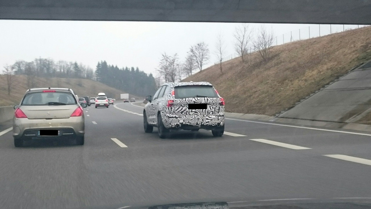 2017 Volvo XC60 Spy Shot Haute Savoie