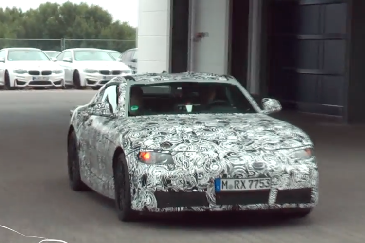 Next-gen Toyota Supra and BMW Z4 spied testing