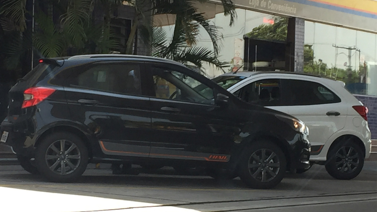 India-bound restyled Ford Ka (Ford Figo) hits the Brazilian market