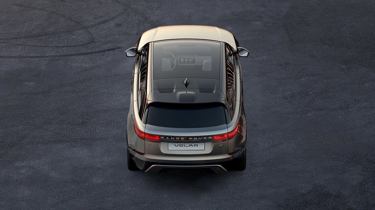 Range Rover Velar top view teaser image