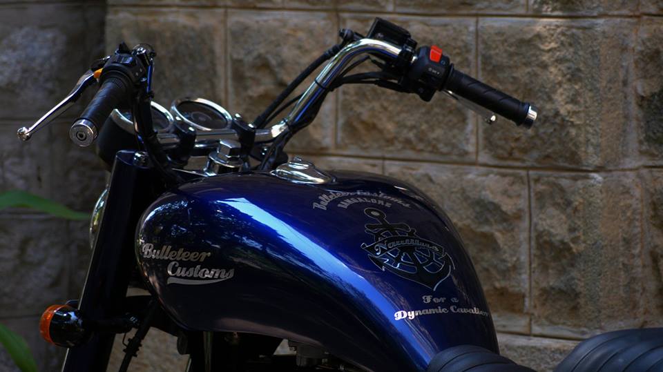 royal enfield thunderbird tank cover