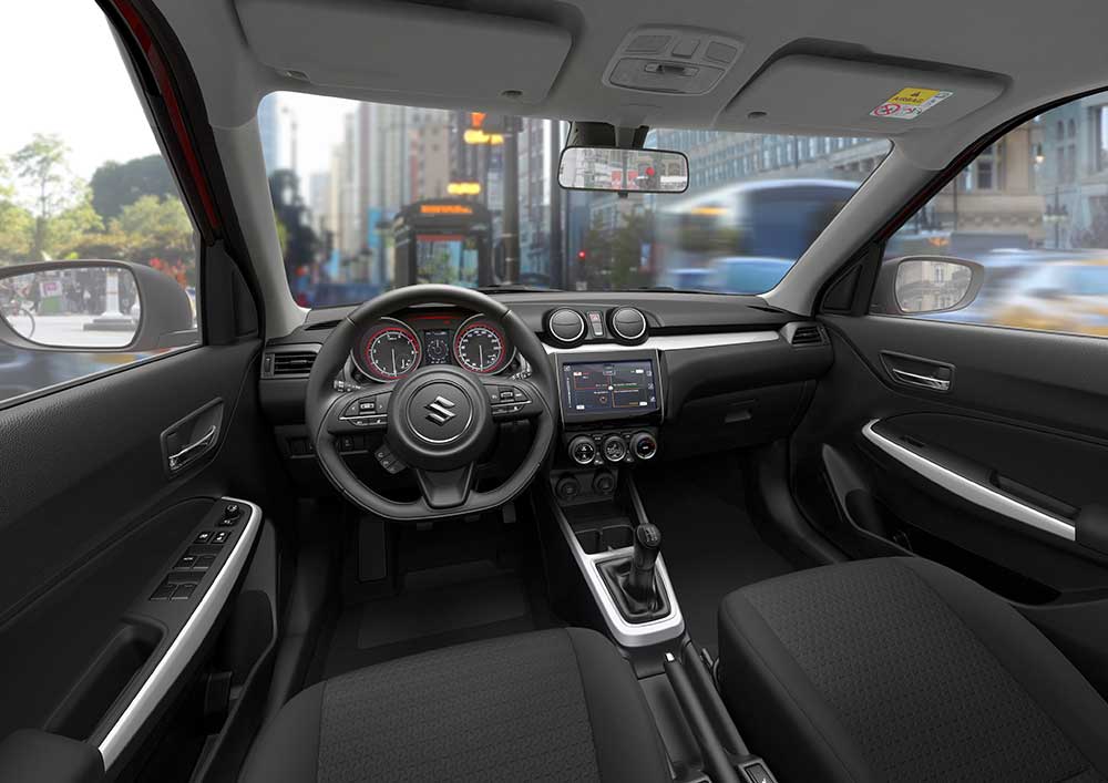 2017 (Maruti) Suzuki Swift Web Edition interior Italy