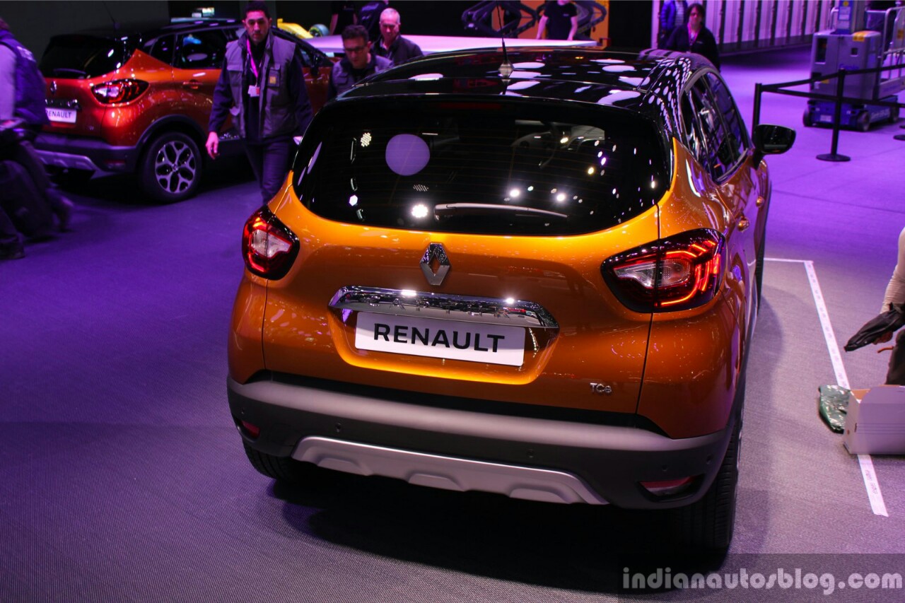 2017 Renault Captur (Facelift) rear Geneva Motor Show Live