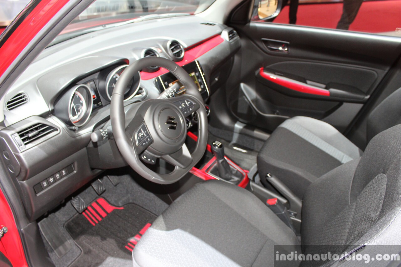 2017 Suzuki Swift (2017 Maruti Swift) interior Geneva Live