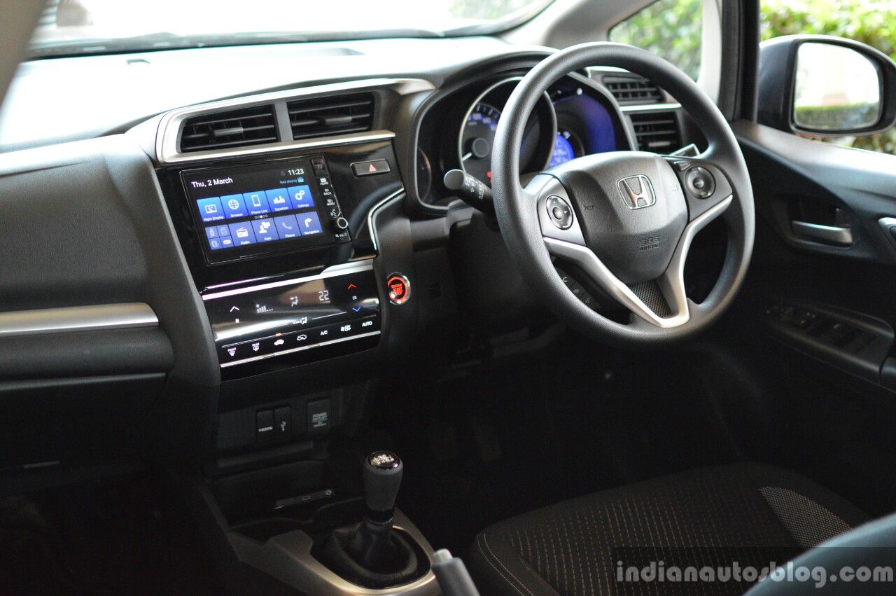 Honda WR-V black interior First Drive Review