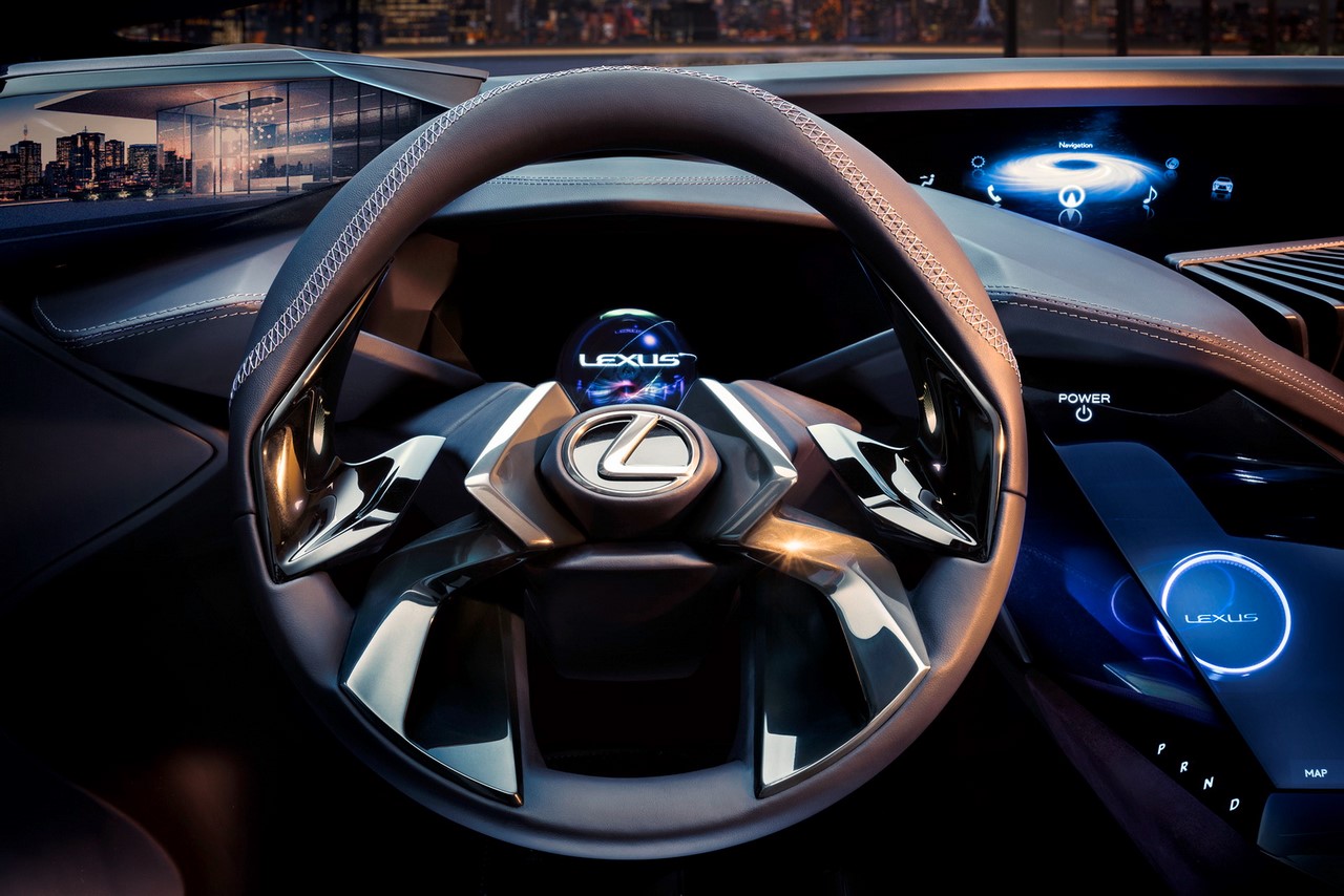 Lexus UX Concept dashboard driver side