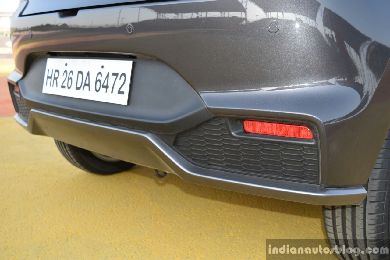 Maruti Baleno RS rear bumper First Drive Review