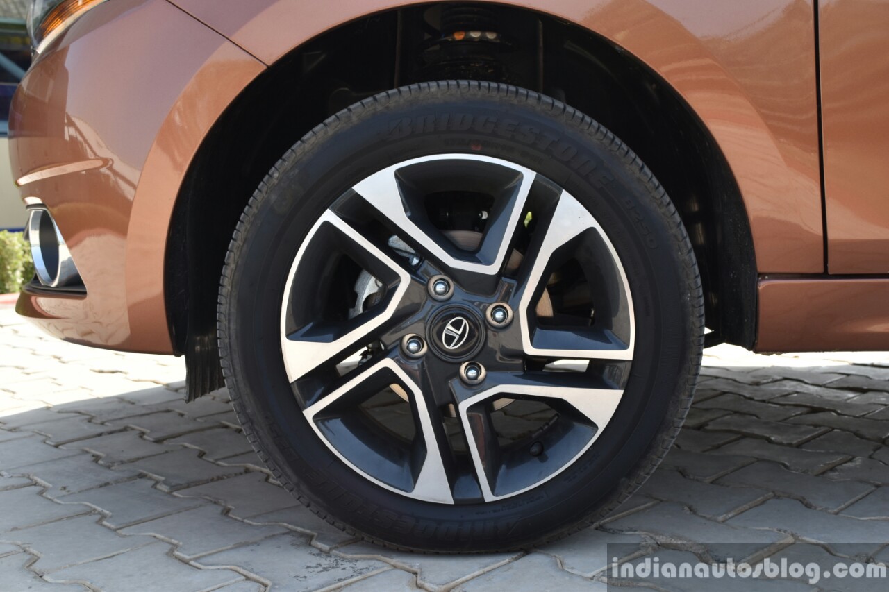 Tata Tigor petrol wheel First Drive Review