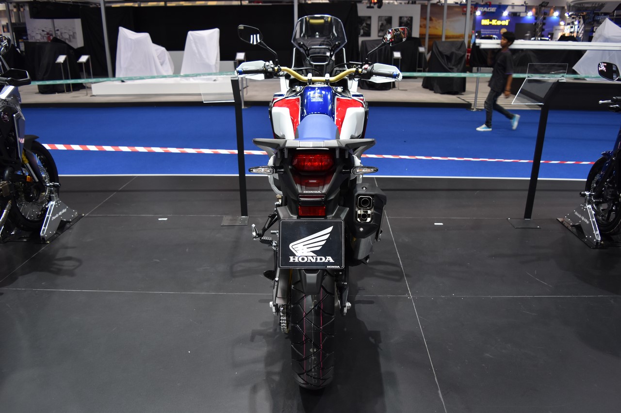 Honda Africa Twin at BIMS 2017 rear