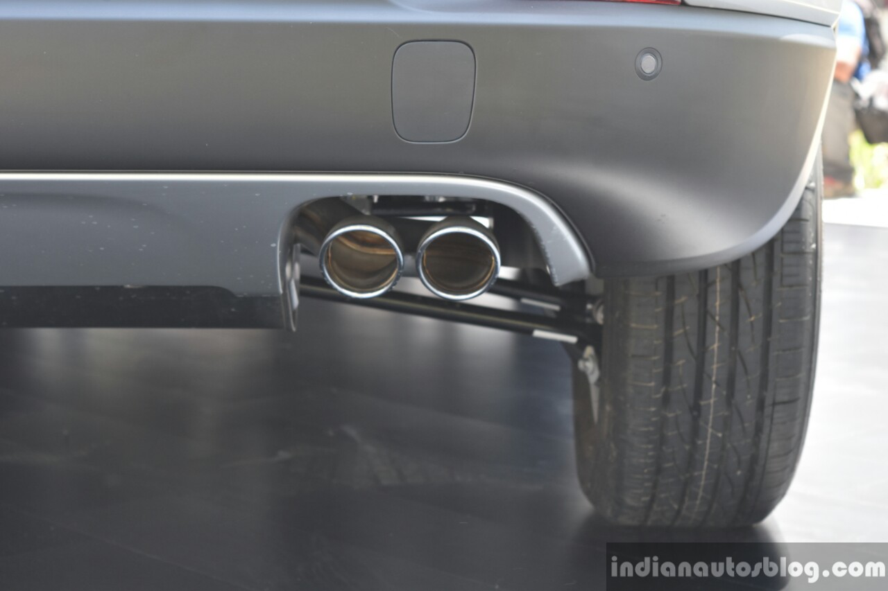 Indiamade Jeep Compass exhaust pipe unveiled