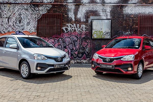 India Made Toyota Etios Sprint Launched In South Africa