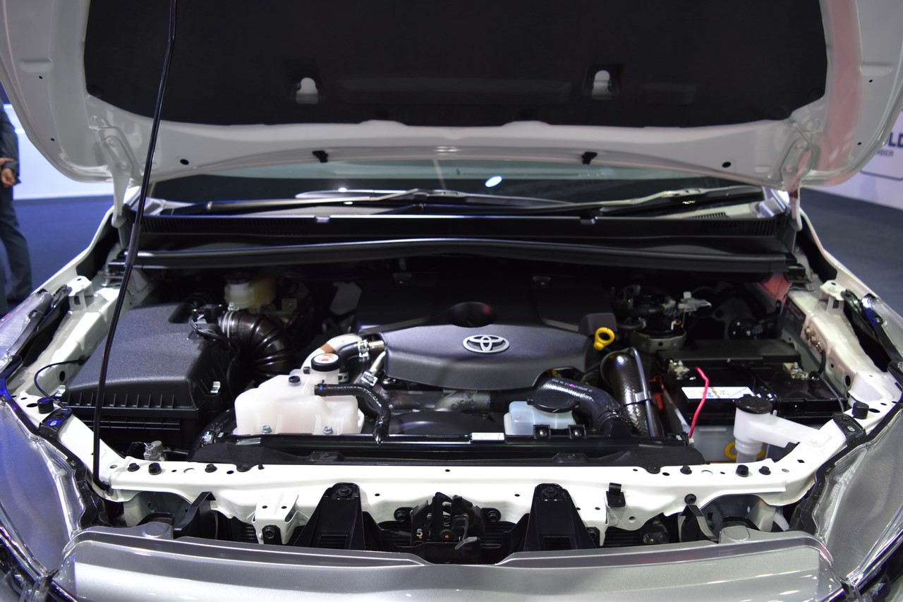 Toyota Innova Crysta at 2017 Bangkok International Motor Show engine bay