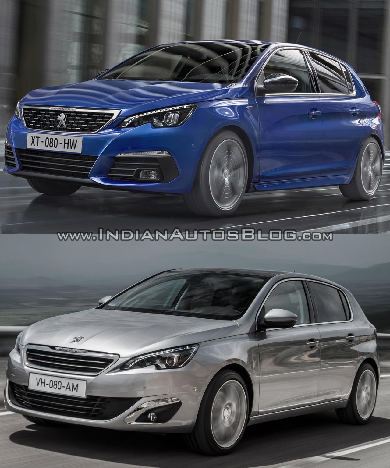 17 Peugeot 308 Vs 13 Peugeot 308 Old Vs New