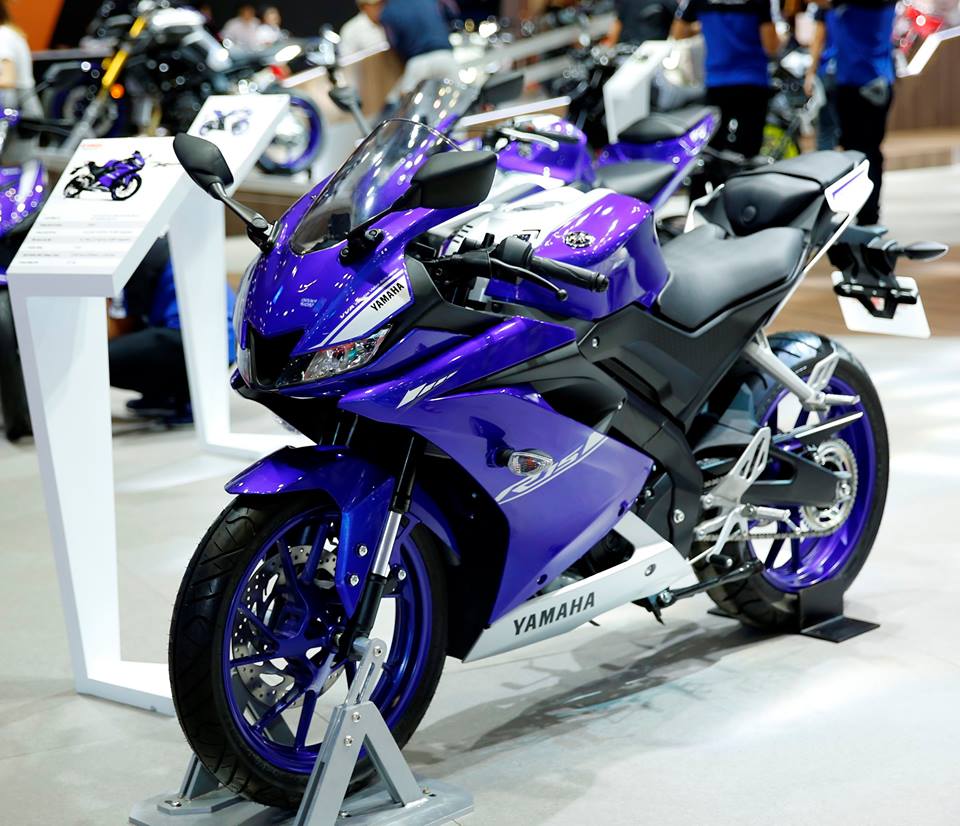 Yamaha R15 v3 0 showcased at Vietnam Motorcycle Show