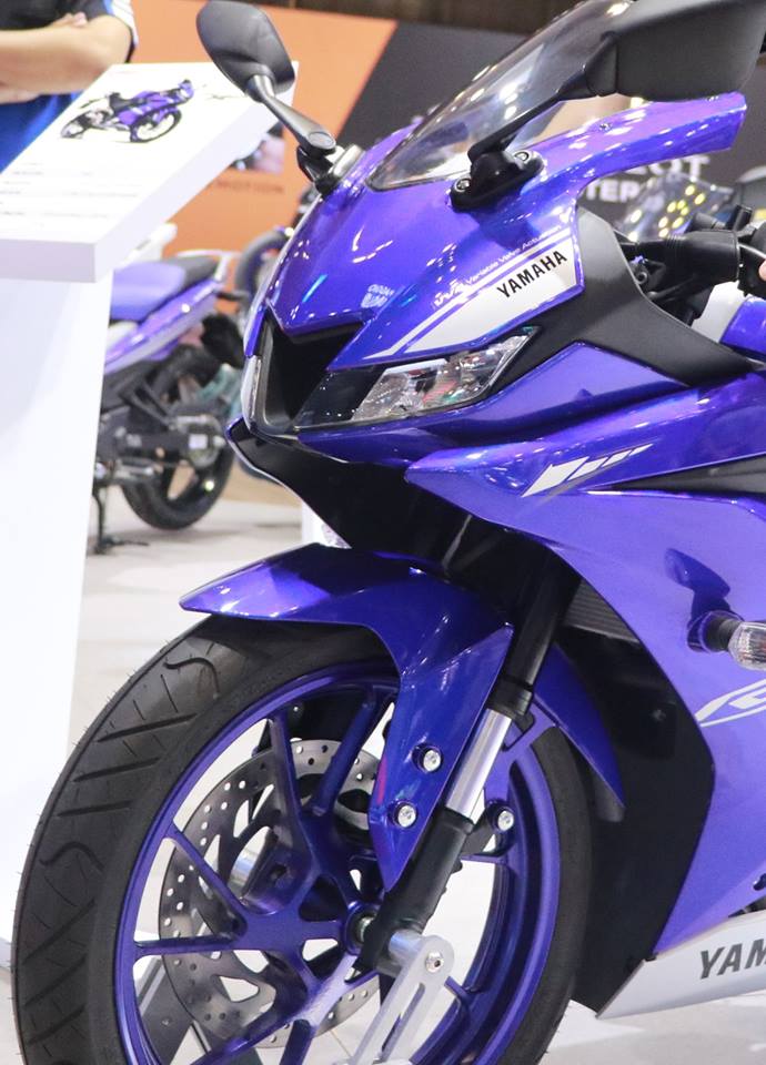 Yamaha R15  v3 0 showcased at Vietnam Motorcycle Show