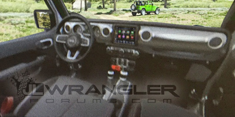 2018 Jeep Wrangler Interior Revealed In Leaked Images