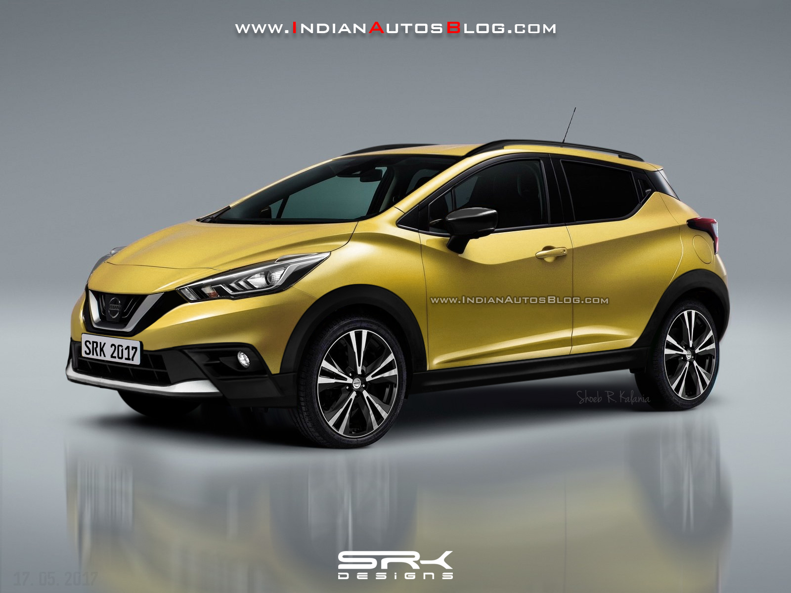 2018 Nissan Micra Cross imagined - Rendering