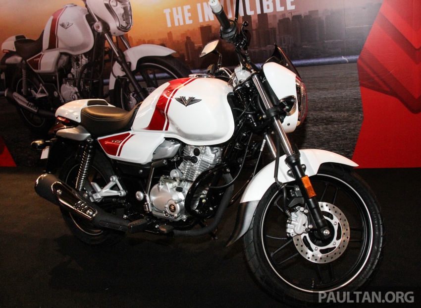 Bajaj V15 Introduced In Malaysia As The Modenas V15