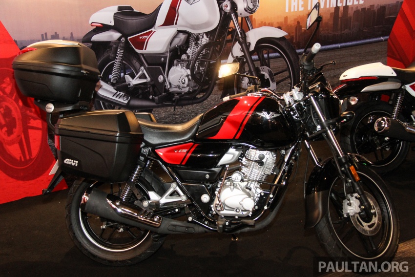 Bajaj V15 introduced in Malaysia as the Modenas V15