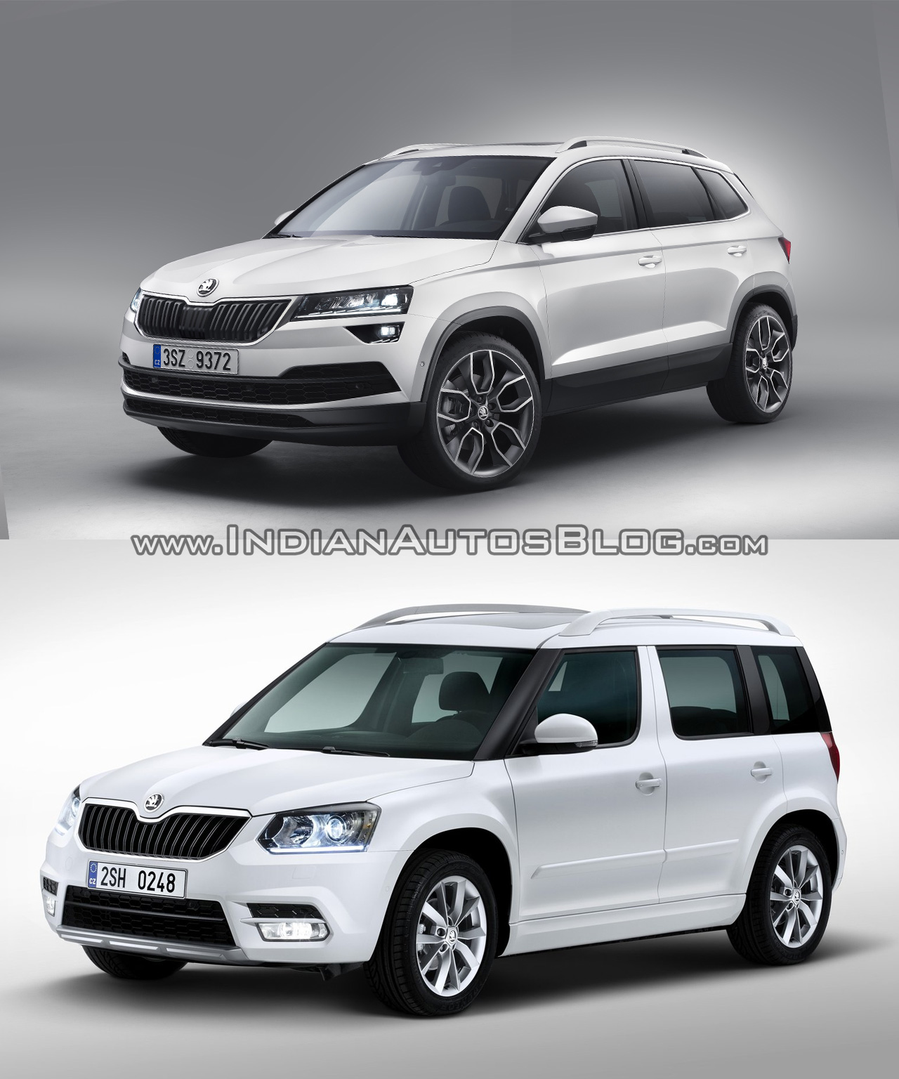 Skoda Karoq Vs Skoda Yeti Old Vs New