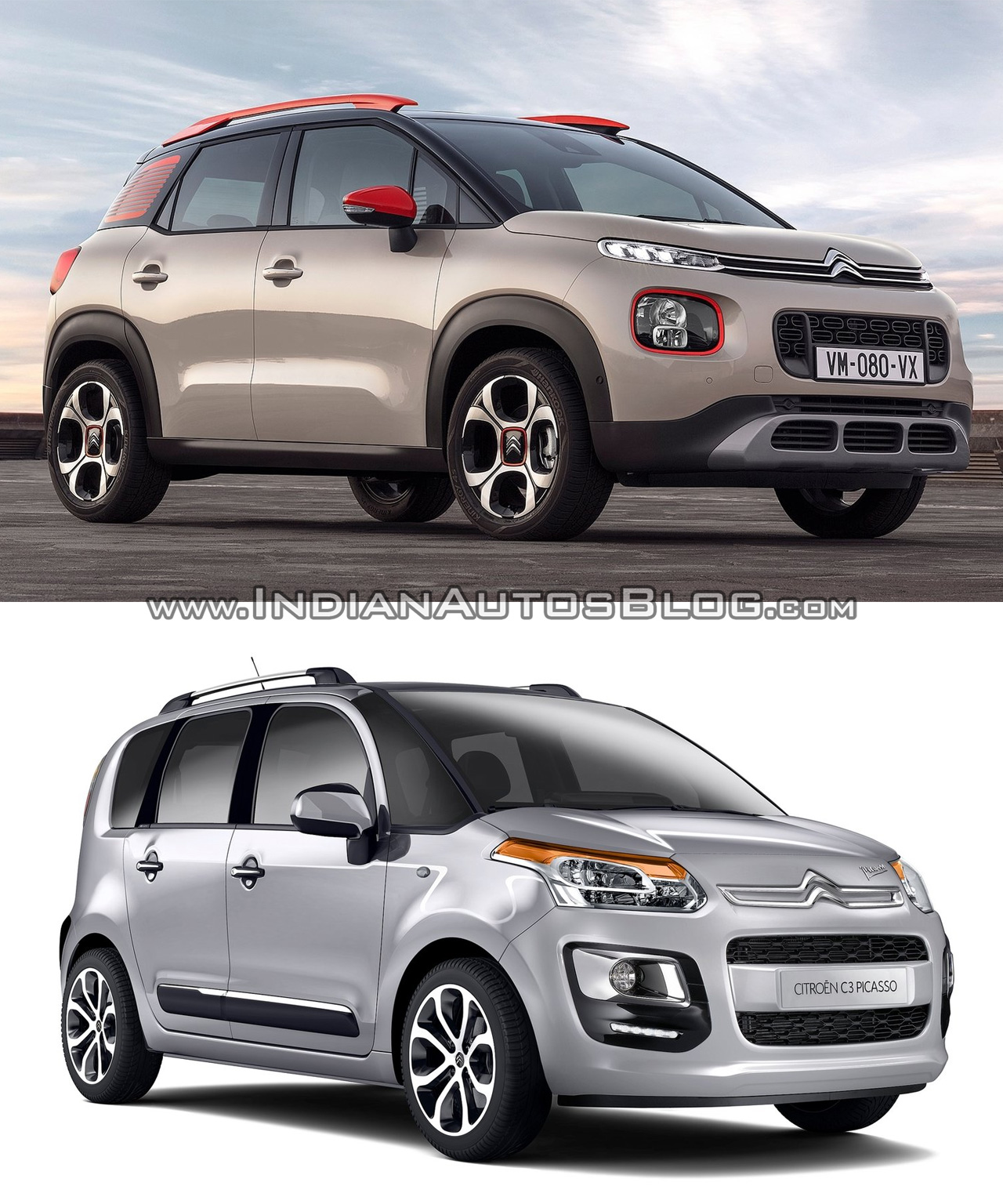 Citroen C3 Aircross vs. Citroen C3 Picasso - Old vs. New