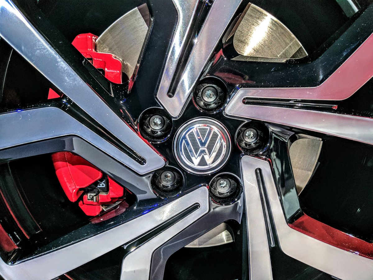 2017 VW Polo GTI alloy wheel