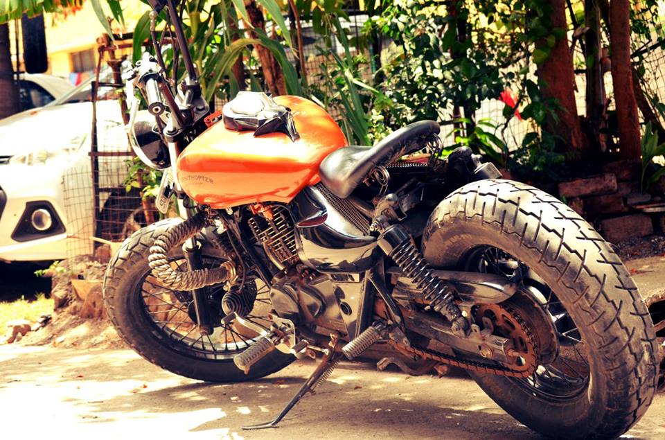 bajaj avenger custom