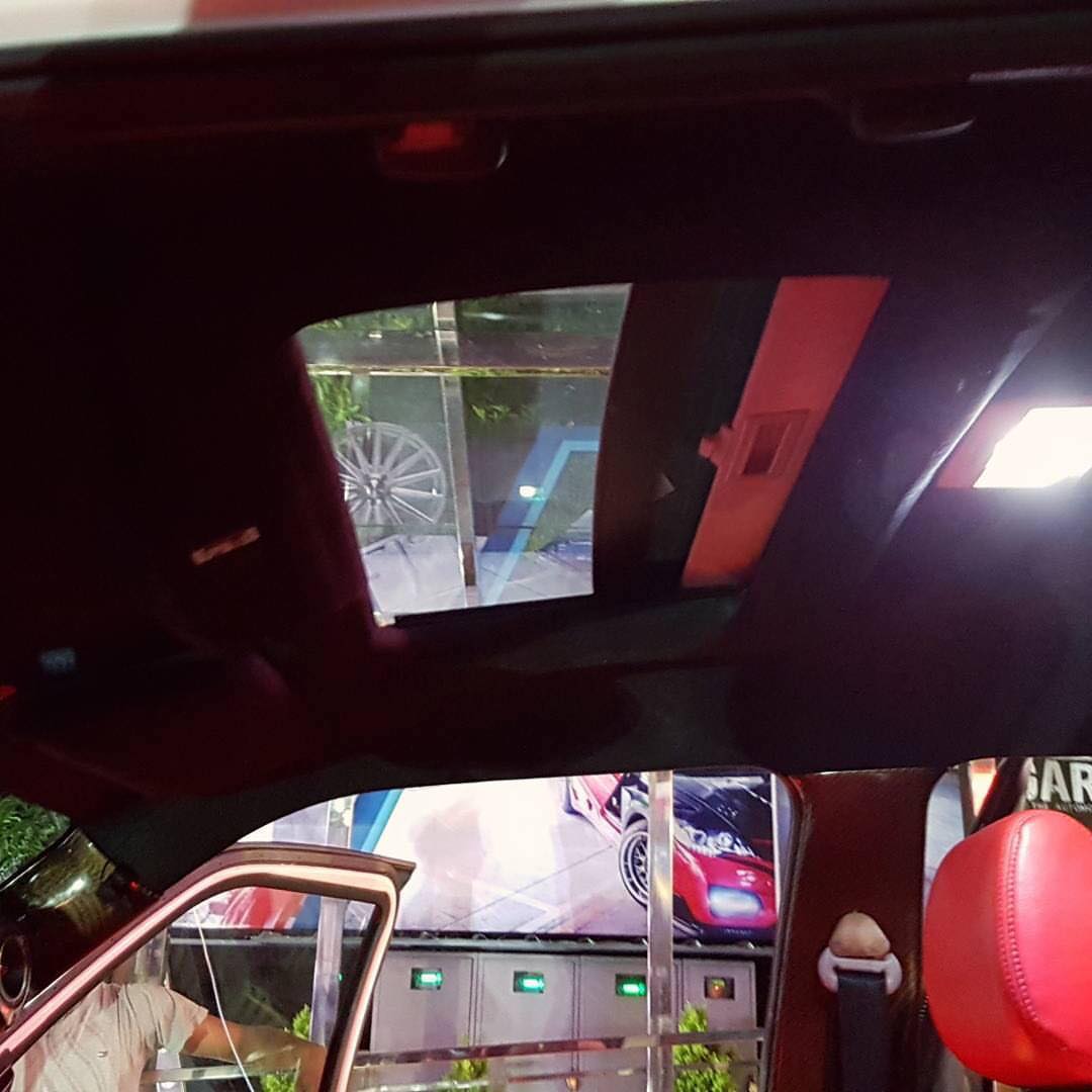 Custom Maruti Swift sunroof by O2 Garage