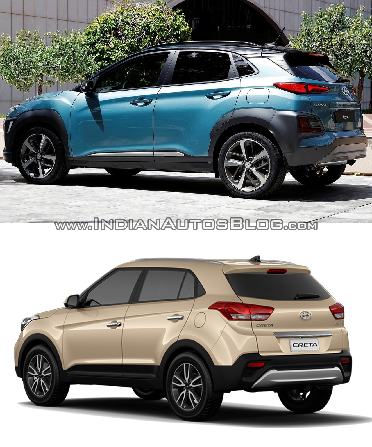 Hyundai kona vs creta