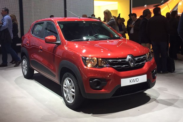 Production-spec Renault Kwid for Latin America unveiled front quarter