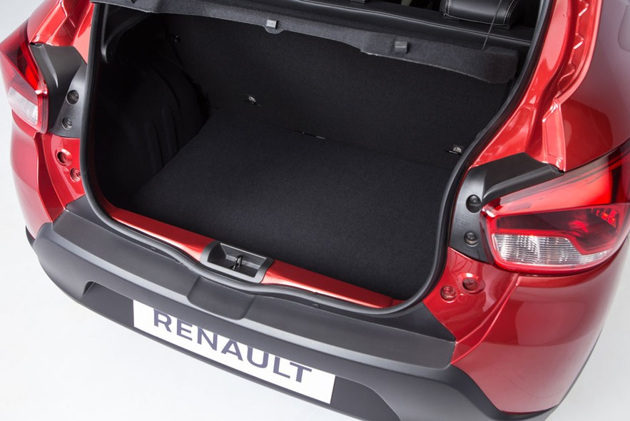 Renault Kwid Brazilian spec boot space