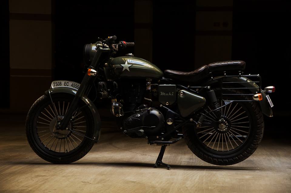 Royal Enfield Bullet 350 Standard Mahi By Eimor Customs Side Left 7456