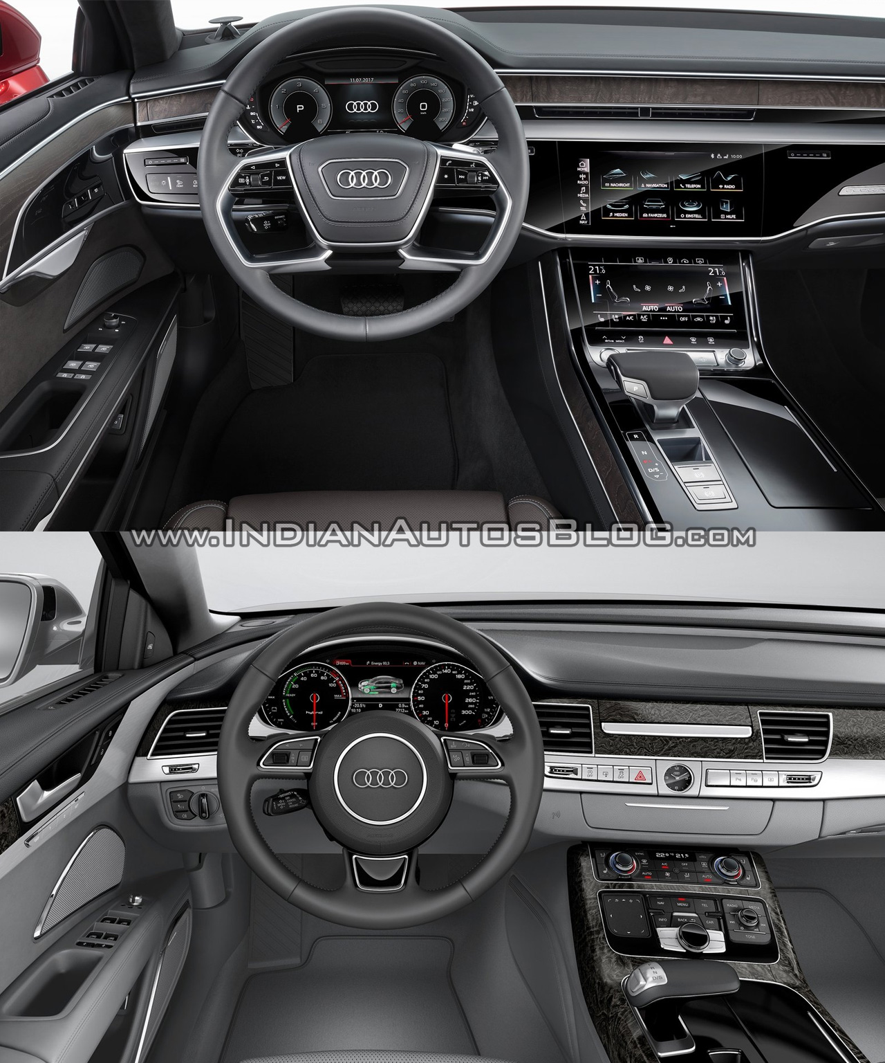 18 Audi A8 Vs Audi 14 Audi A8 Old Vs New