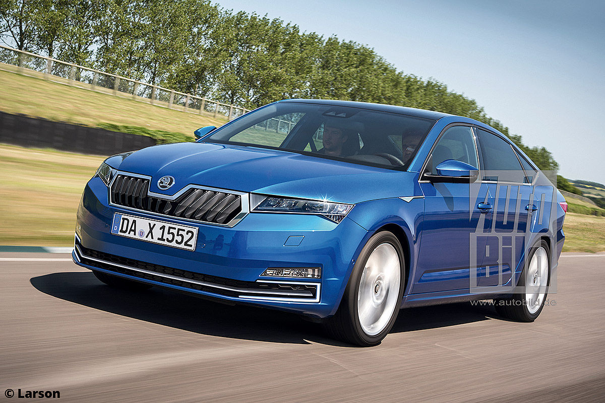 Next-gen 2019 Skoda Octavia rendered, details revealed