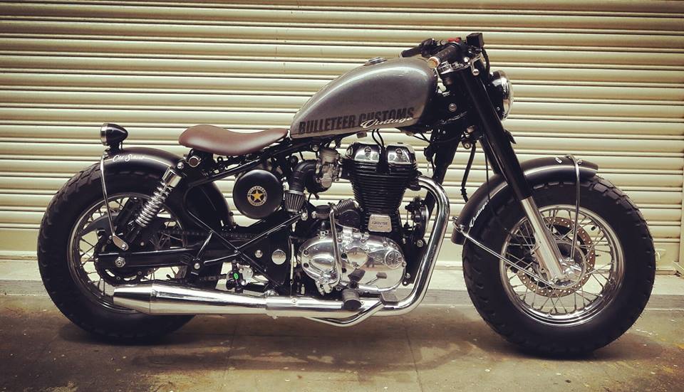 Custom Royal Enfield Old School By Bulleteer Customs