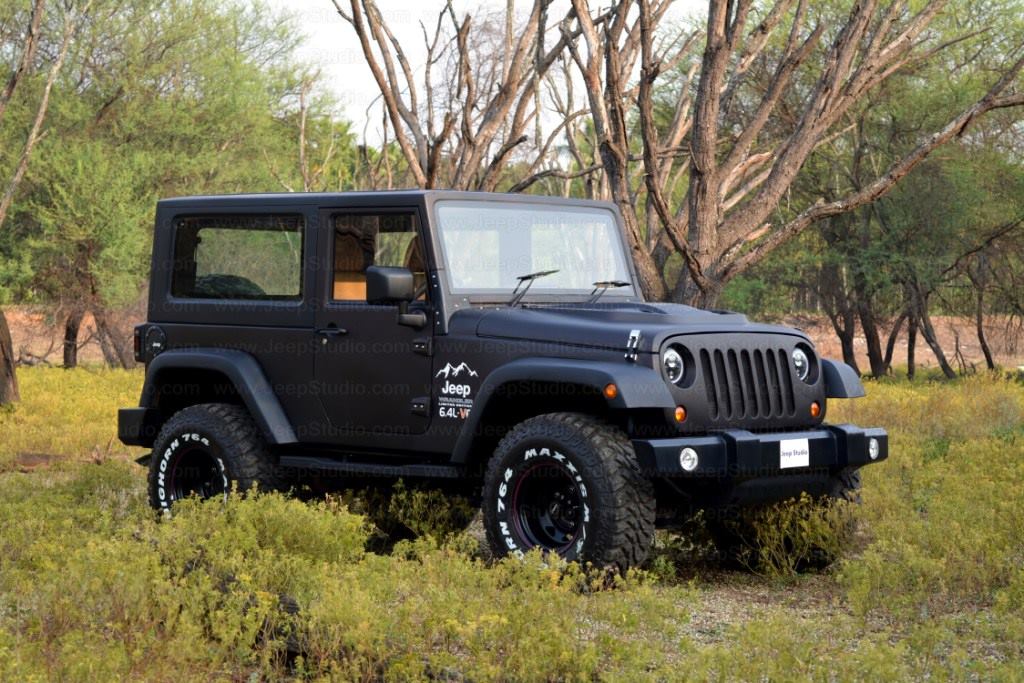 Mahindra Thar To Jeep Wrangler Conversion By Jeep Studio