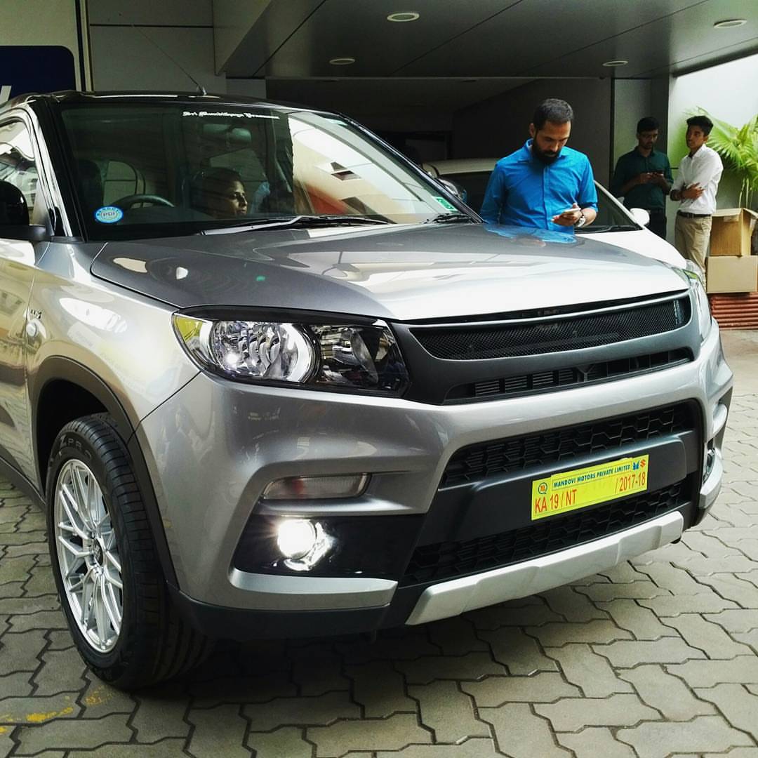 Maruti Vitara Brezza with LED lights, 17-inch wheels & carbon fiber tip