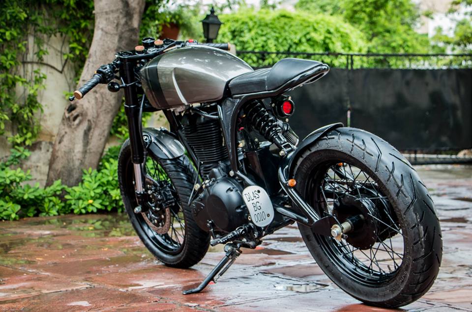 royal enfield cafe racer bike