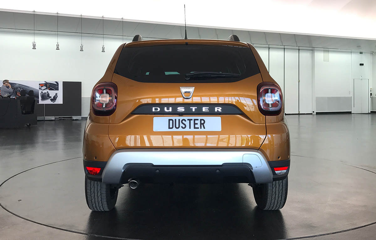 2018 Dacia Duster (2018 Renault Duster) rear