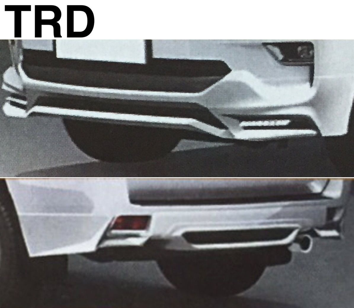2018 Toyota Land Cruiser Prado (facelift) TRD accessories leaked image