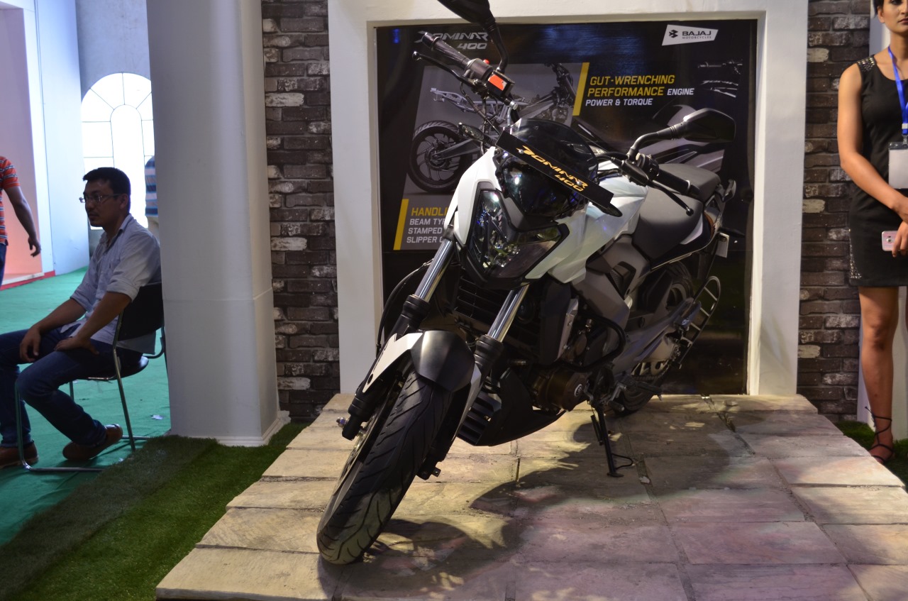 Bajaj Dominar 400 with touring mods - In 7 Images