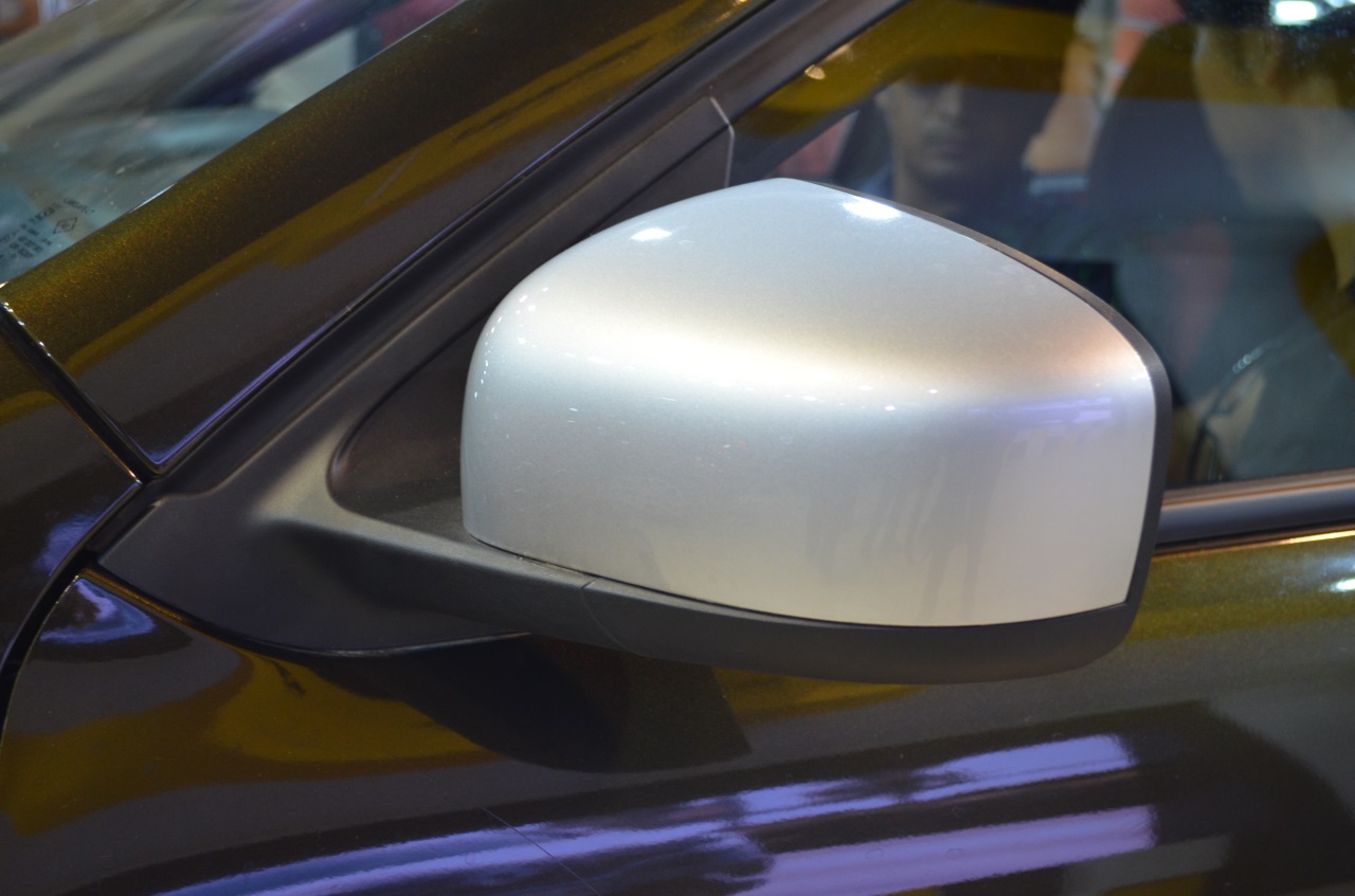 Renault Kwid 1.0L mirror at Nepal Auto Show 2017