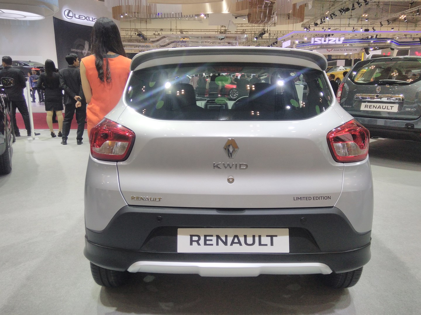 Renault Kwid RXT limited edition rear at the GIIAS 2017