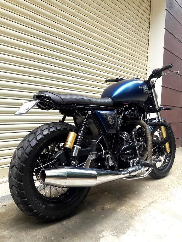 Royal Enfield Continental GT 'Scrambler 140' by Bulleteer ...