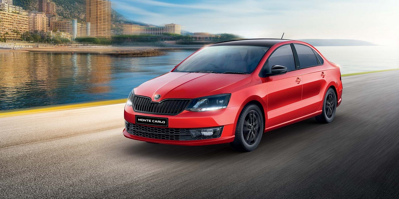 Skoda Rapid Monte Carlo relaunched, priced from INR 11.16 lakh