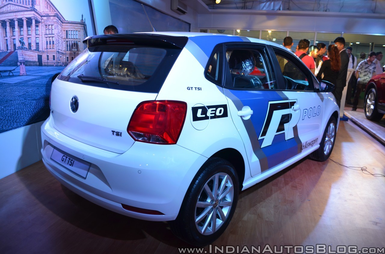 VW Polo GT TSI 'R' edition rear three quarters right side at Nepal Auto ...