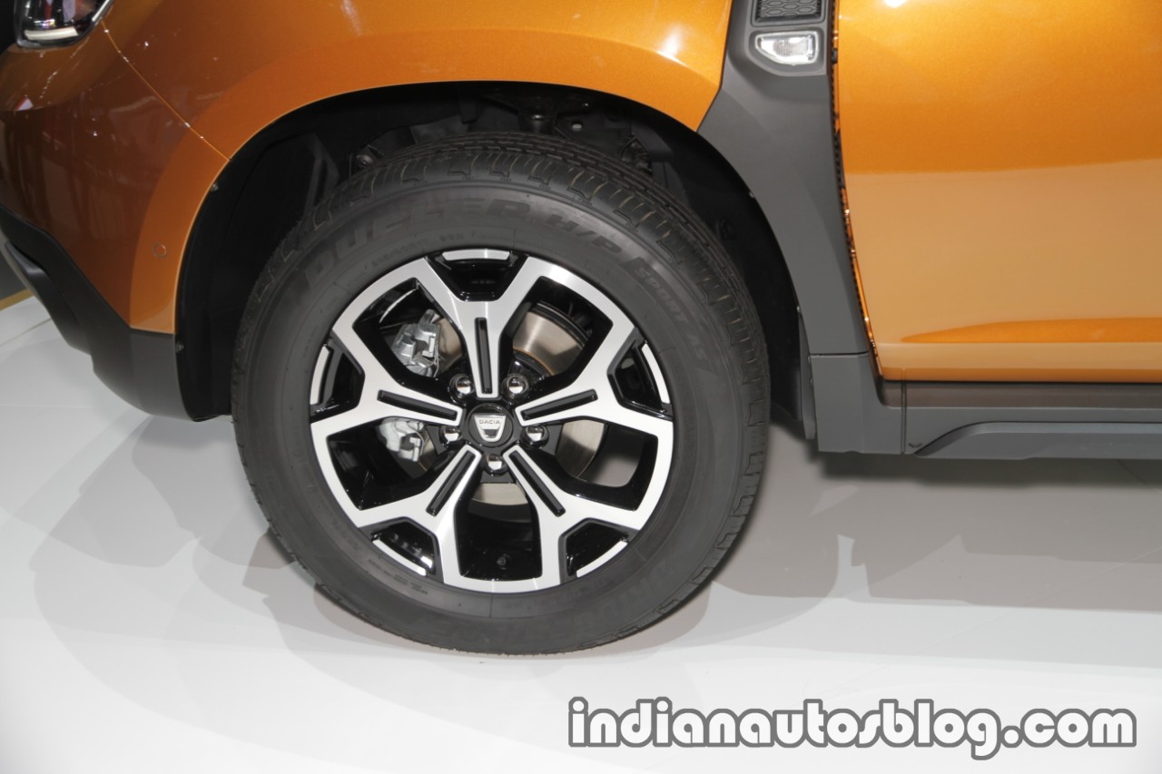 2018 Dacia Duster wheel tyre at IAA 2017