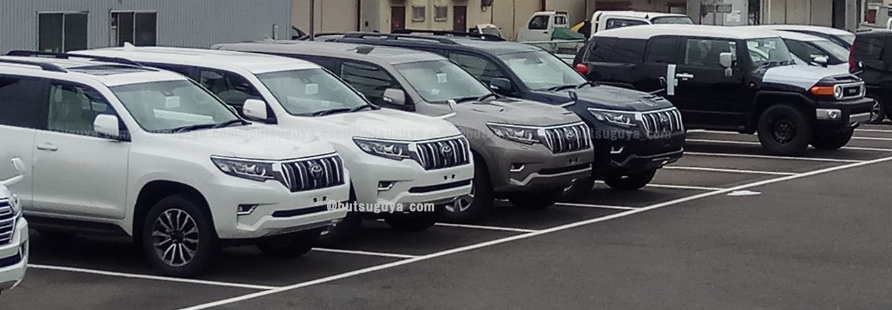 2018 Toyota Land Cruiser Prado (facelift) front three 