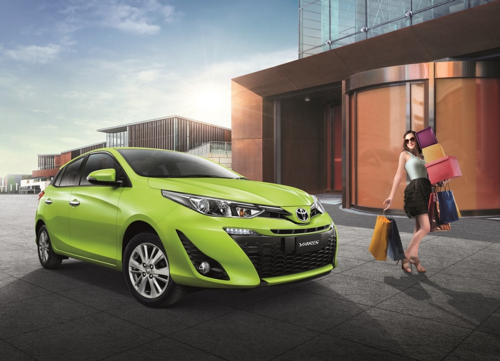 2018 Toyota Yaris Thailand front three quarters