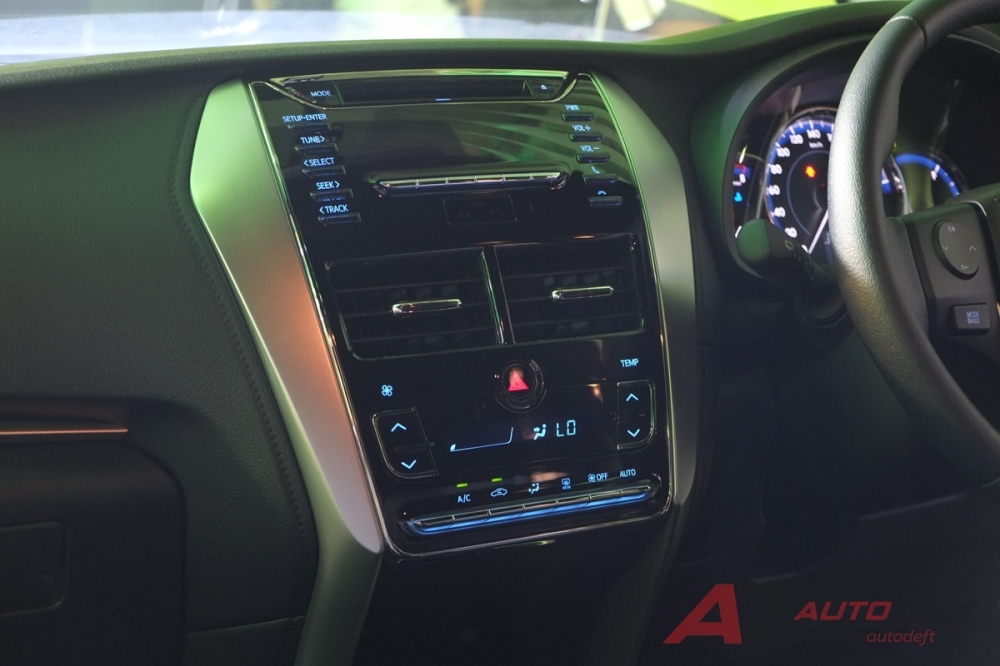 2018 Toyota Yaris Thailand live images centre console